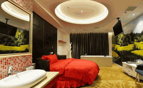 羽蜻蜓音乐情侣主题酒店